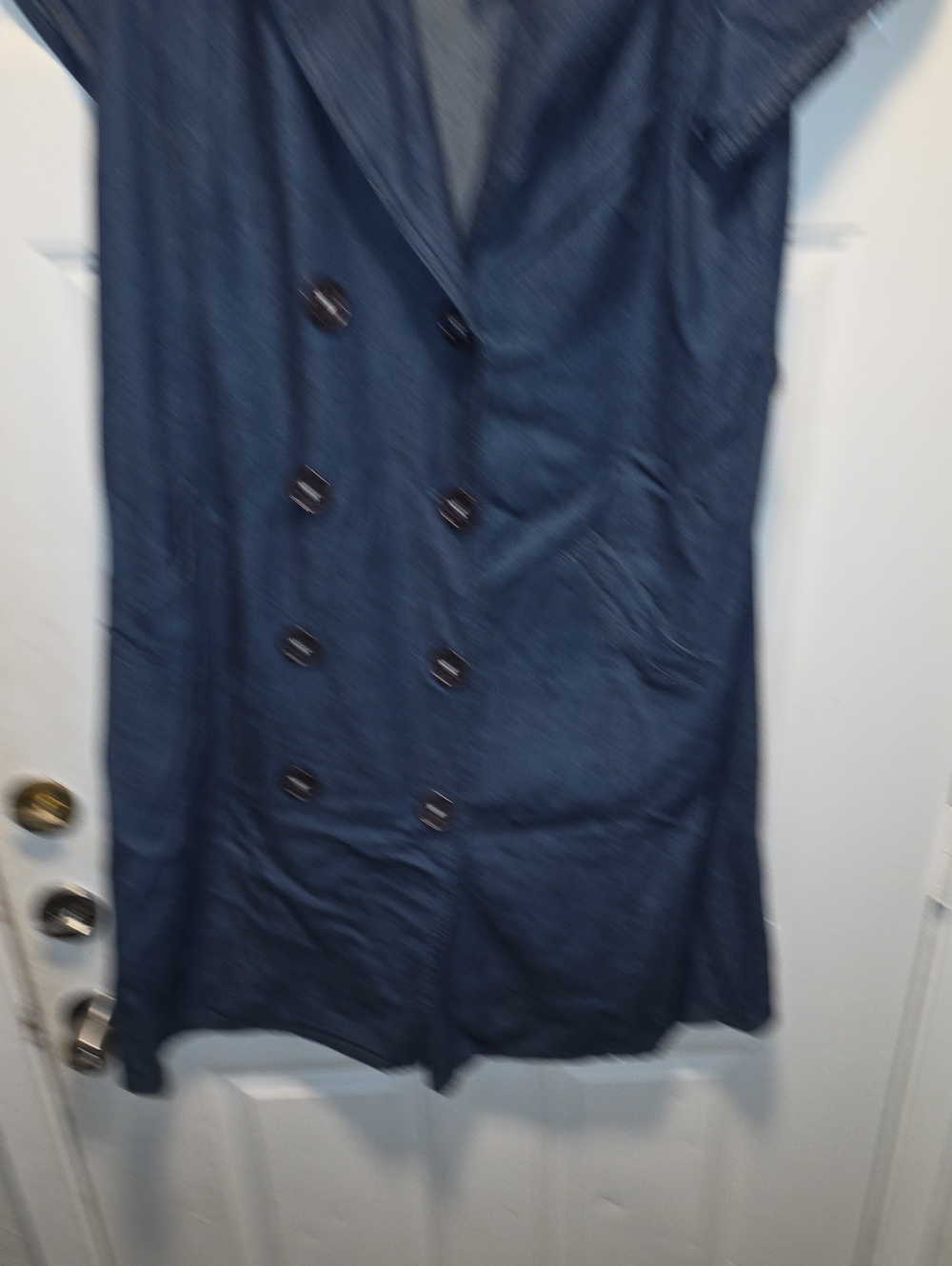 Robbie Bee Women's Light Blue Denim Dress